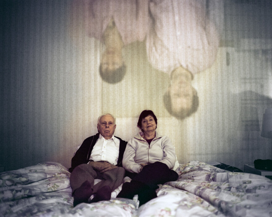 My parents, my sister and me, Camera Obscura / Das Unbewusste